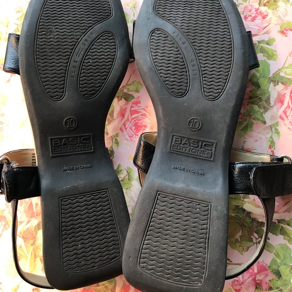 Ladies Size 10, Navy Sandals - Picture 7 of 8